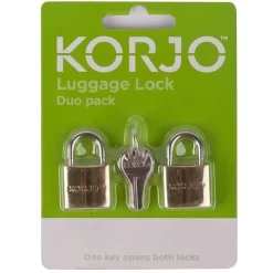 Korjo - Luggage Padlock Set 2pce