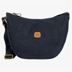 Bric's - Life Half Moon Bag Luna Blue