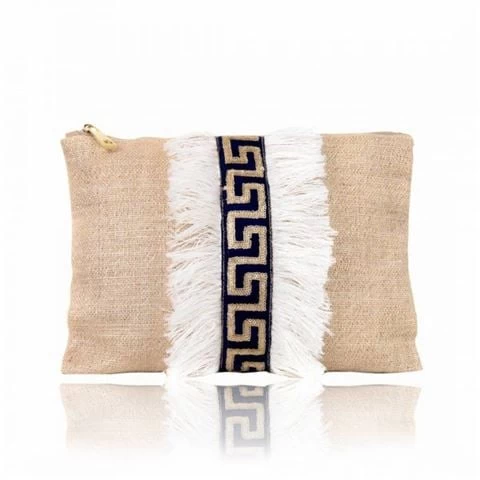 Iosifina - Navy Blue Fabric Bag