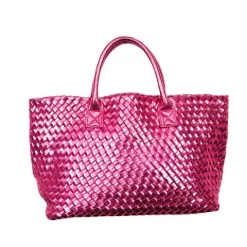 Sorena - Summer Collection Ivy Tote Bag Rose W/Black Clutch