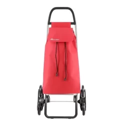 Rolser - 6 Wheel Stair Climber Shopping Trolley Red 43L