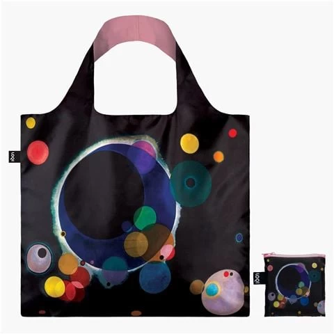 LOQI - Museum Collection - Wassily Kandinsky - Several Circles Bag 1 LOQI - Museum Collection - Wassily Kandinsky - Several Circles Bag
