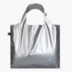 LOQI - Metallic Silver Bag