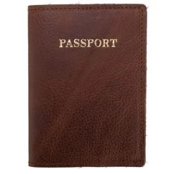 Manufactus - Passport Holder Vintage Leather Brown