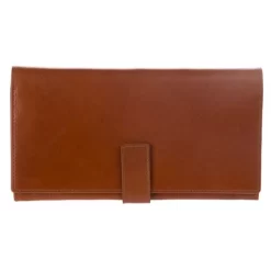 Redd Leather - Leather Travel Wallet Cognac