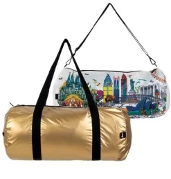 LOQI - Weekender Kristjana S Williams World Skyline & Gold