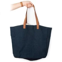 Peter's - Eco-Friendly Jute Market Bag Blue