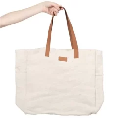 Peter's - Eco-Friendly Jute Market Bag Off White