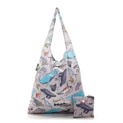 Eco-Chic - Shopper Bag Sea Creatures Grey