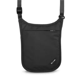 Pacsafe - Coversafe V75 RFID-Blocking Neck Pouch Black
