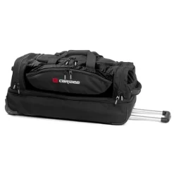 Caribee - Scarecrow Dx 70 Black Trolley Duffle Bag