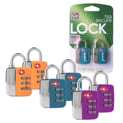 Go Travel - TSA Travel Sentry Combination Lock Set 2pce